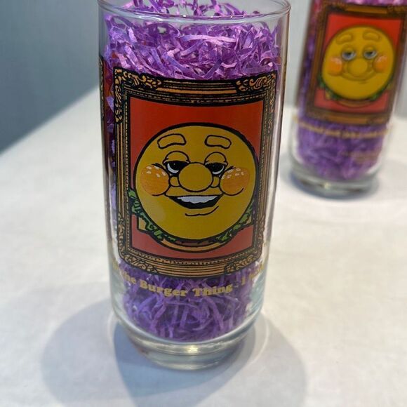 Vtg Burger King Glassware Drinking Glasses 1979 Collector’s Series Made in USA - Picture 10 of 11